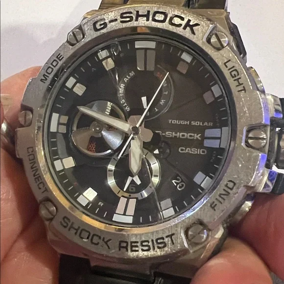 Casio G-Shock G-Steel GST-B100-1A shock resistant - Picture 7 of 12